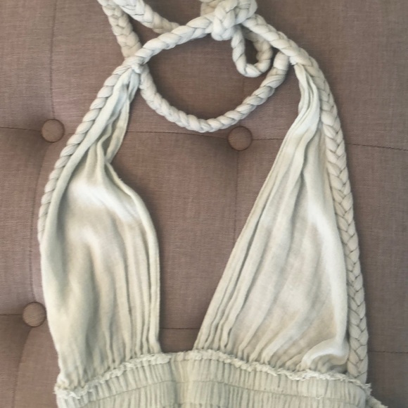 Love Shack Fancy Braided Halter Maxi - Picture 2 of 7